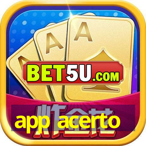 app acerto